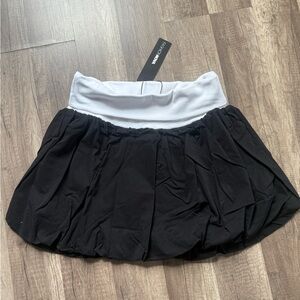 Fashion Nova Black and White Mini Skirt